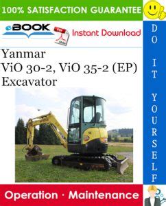 vio 35 yanmar|yanmar vio 35 operations manual.